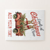 Veel kerstvreugde legpuzzel (Horizontaal)