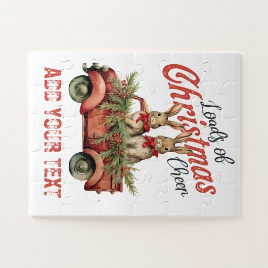 Veel kerstvreugde legpuzzel (Horizontaal)