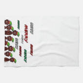 Veel keukenhanddoeken uit de kerstkeuken van Merry (Horizontaal)