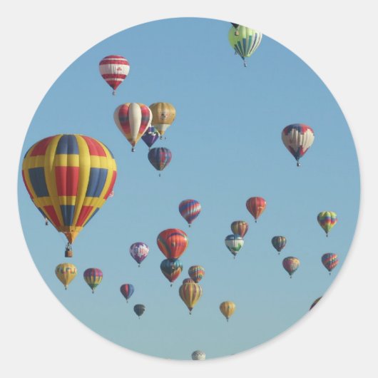 Veel kleine ballonnen Stickers (Voorkant)