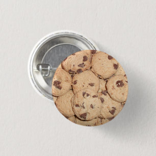 Veel kleine chocolade Chip koekjes Ronde Button 3,2 Cm