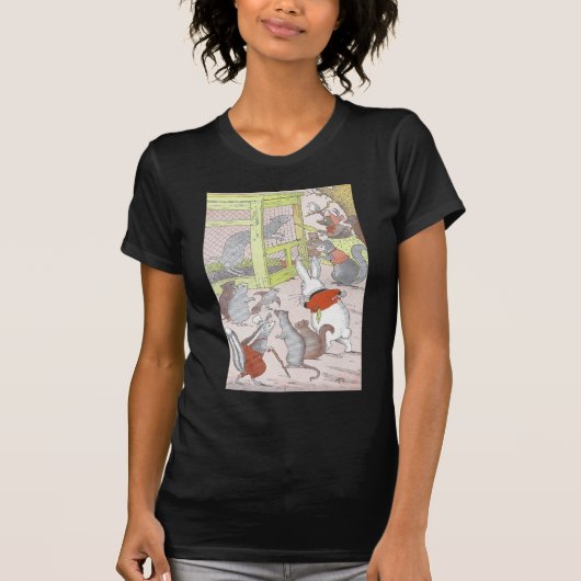 Veel kleine dieren t-shirt (Voorkant)