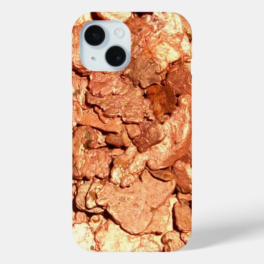 Veel kleine metalen chips Case-Mate iPhone case (Achterkant)