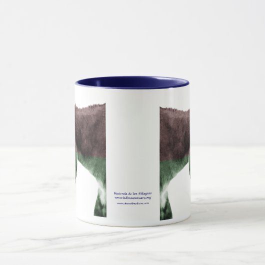 Veel kleuren Burro Donkey Mok (Midden)