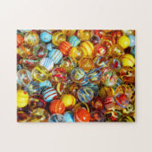 Veel kleurrijk ontwerp voor glasscherven legpuzzel (Horizontaal)