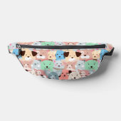 Veel kleurrijke honden all-over print Fanny Pack Heuptasje (Liggend)