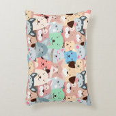 Veel kleurrijke honden ontwerpen Kinder bijkomstig Accent Kussen (Voorkant(Verticaal))