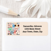 Veel kleurrijke logo's voor het ontwerp van honden etiket (Insitu)