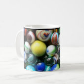 Veel kleurrijke marbles koffiemok (Voorkant links)