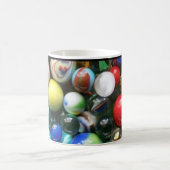 Veel kleurrijke marbles koffiemok (Center)