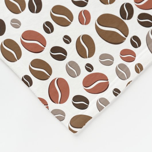 Veel kleurrijke tulpen fleece deken (Hoek)