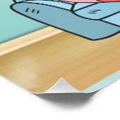 Veel knuffels voor het blaffen perfect poster (Hoek)