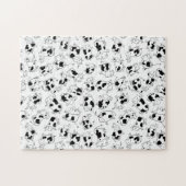 Veel koeien die puzzle zagen legpuzzel (Horizontaal)