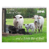 Veel Koeien en een beetje Bull Calendar Kalender (Hoes)