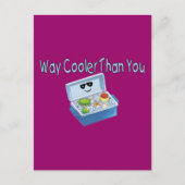 Veel koeler dan jij briefkaart (Voorkant)
