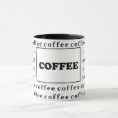 Veel koffie mok (Midden)