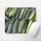 Veel komkommers te koop muismat (Met muis)