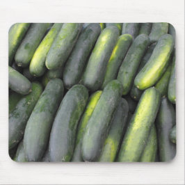 Veel komkommers te koop muismat