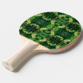 Veel kransen Ping Pong Paddle Tafeltennisbatje (Voorkant Gekanteld)
