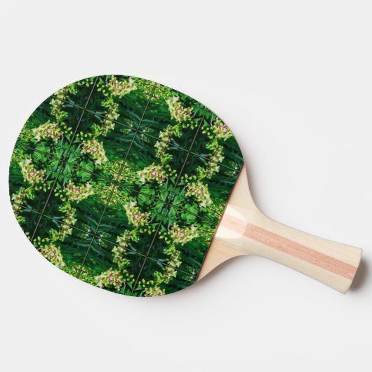 Veel kransen Ping Pong Paddle Tafeltennisbatje (Zijkant)