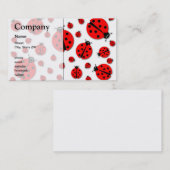 Veel Ladybugs Shadows Visitekaartje (Voorkant / Achterkant)