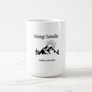 Veel landen onder één zon klassiek T-shirt Koffiemok