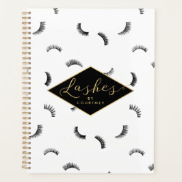 Veel Lashes Patroon Salon Afsprakenboek Planner