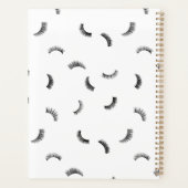 Veel Lashes Patroon Salon Afsprakenboek Planner (Achterkant)