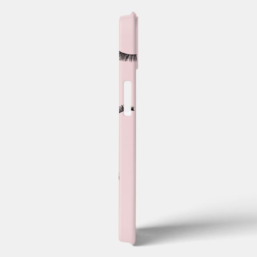 Veel Lashes Patroonroze/zwart Case-Mate iPhone Case (Achterkant / Rechts)