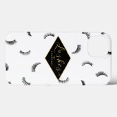 Veel Lashes Pattern Lash Salon Persoonlijk Case-Mate iPhone Case (Achterkant (horizontaal))
