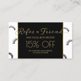 Veel Lashes Salon Wit/Zwart Verwijzing