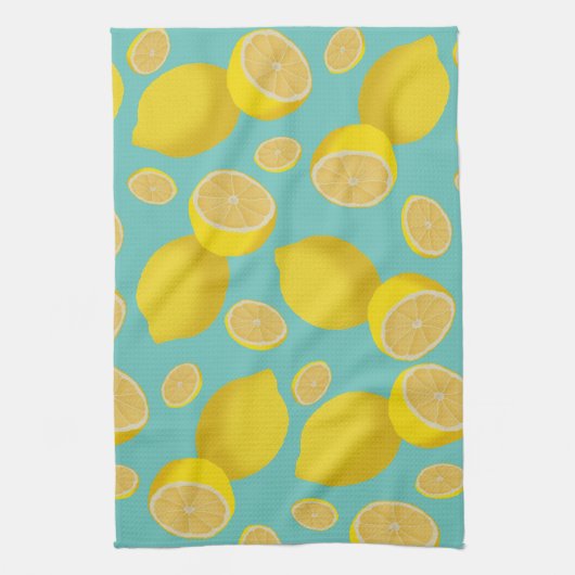 Veel Lemons Kitchen Towel Theedoek (Verticaal)