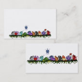 veel leuke draken visitekaartjes (Voorkant / Achterkant)