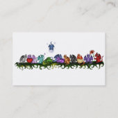 veel leuke draken visitekaartjes (Achterkant)