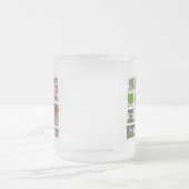 Veel leuke tekeningen van Placide Geurts Delft Matglas Koffiemok (Center)