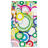 Veel levendige cirkels klein cadeauzakje (Voorkant)