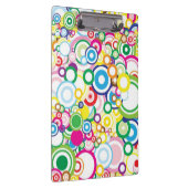 Veel levendige cirkels klembord (Rechts)