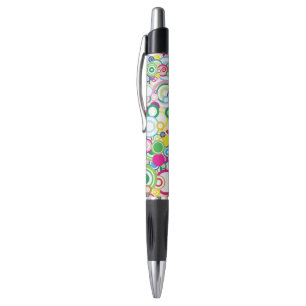 Veel levendige cirkels pen