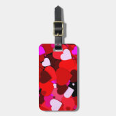 Veel liefde bagagelabel (Voorkant verticaal)