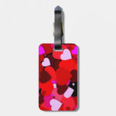 Veel liefde bagagelabel (Achterkant verticaal)