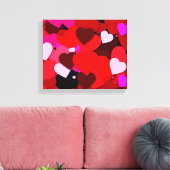Veel liefde canvas afdruk (Insitu (Woonkamer))