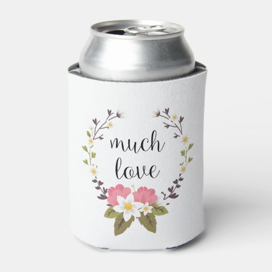 Veel liefde Coozie (Blikje Voorkant)