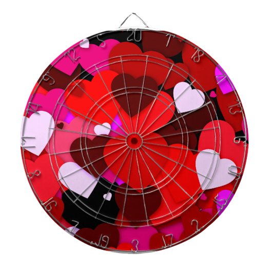 Veel liefde dartbord (Voorkant)