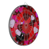 Veel liefde dartbord (Voorkant Links)
