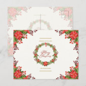 Veel liefde feestdagenkaart (Voorkant / Achterkant)