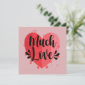 Veel liefde, groot hart (Staand voorkant)