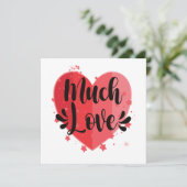 Veel liefde, groot hart (Staand voorkant)