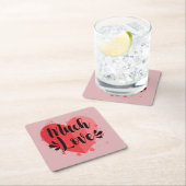 Veel liefde, groot hart kartonnen onderzetters (Insitu)