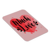 Veel liefde, groot hart magneet (Rechterzijde)