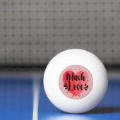 Veel liefde, groot hart pingpongbal (Net)
